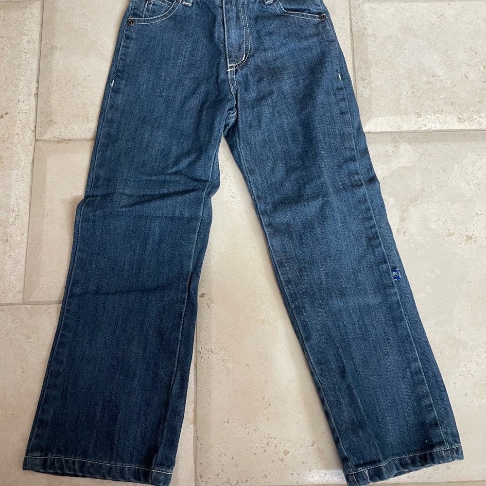 Kickee Pants Bamboo Viscose Cotton Blend Denim jeans 5 T New without tags